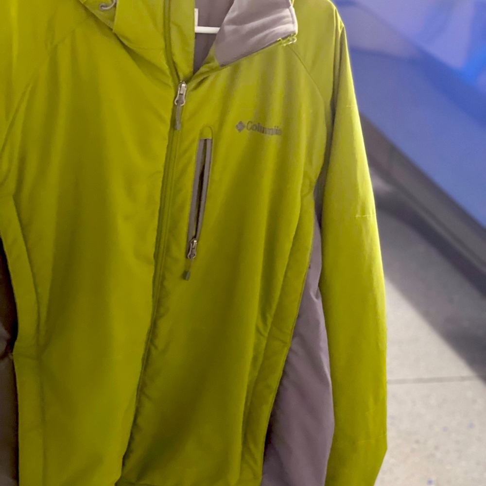 XL Green Columbia Coat
